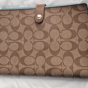 Brown Signature Pattern Women's Bag